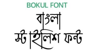 Bokul Font Download